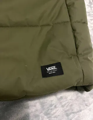 Chaqueta acolchada Vans verde