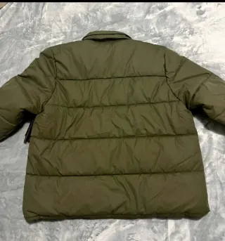 Chaqueta acolchada Vans verde