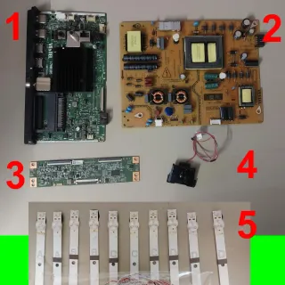 Toshiba 65UA3D63DG despiece