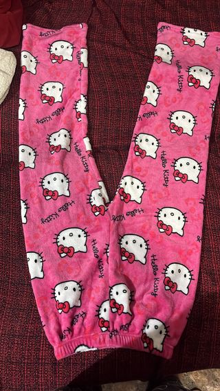 Pantalón pijama Hello Kitty rosa