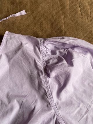 Blusa algodon lila M Divided