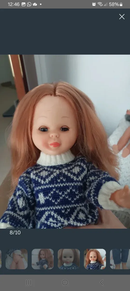 Muñeca Nancy Articulada Nueva
