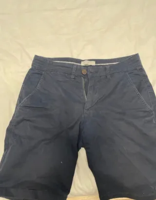 Pantalón corto niño azul