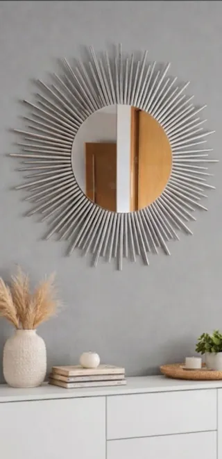 Specchio Solare Argento XXL