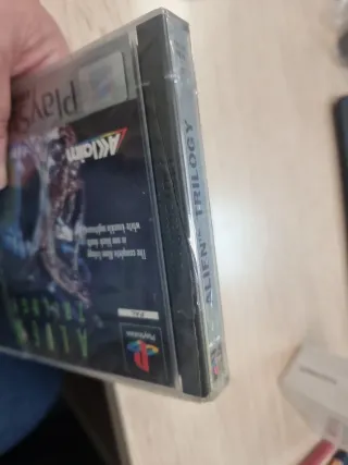 PRECINTADO! NUEVO!! Juego PS1 Alien Trilogy Nuevo
