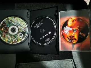 Lotto 3 DVD: Sottile Linea Rossa, American Sniper,