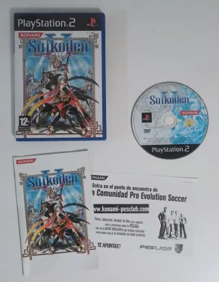 PlayStation 2 Suikoden V RPG completo español