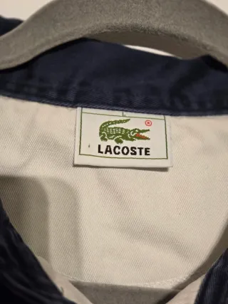 Polo Lacoste Manga Larga Rayas