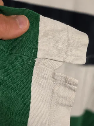 Polo Lacoste Manga Larga Rayas