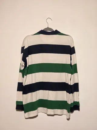 Polo Lacoste Manga Larga Rayas