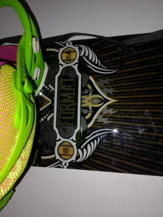 Tabla y equipo de snowboard y funda para conjunto