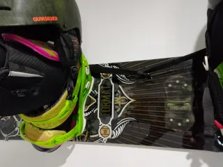 Tabla y equipo de snowboard y funda para conjunto