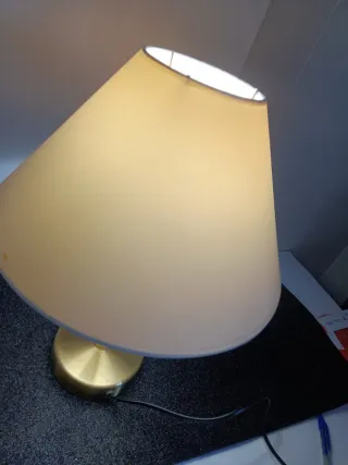 Lámparas Vintage Beige y Doradas