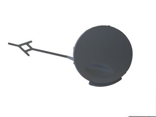 Tapa Gancho Remolque Paragolpes Delantero Imprimado para Opel INSIGNIA A 2008