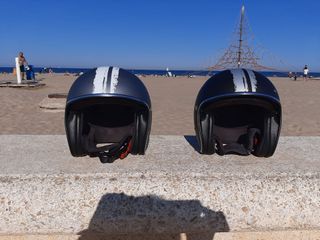 3 Cascos de moto SHIRO. 1 integral