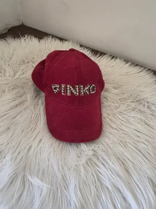 Cappello Pinko Donna Rosso  Bordeaux  con strass