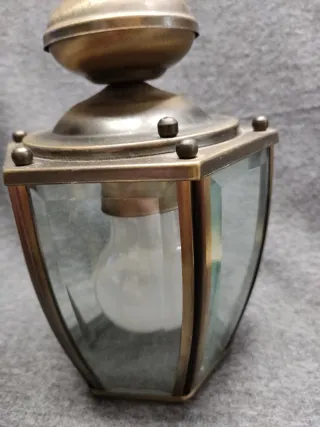 Lampara tipo farol