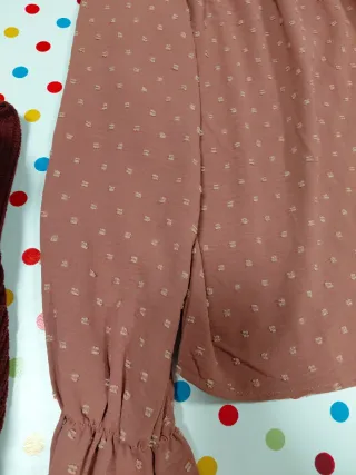 Camisa de manga larga  parecido a granate
