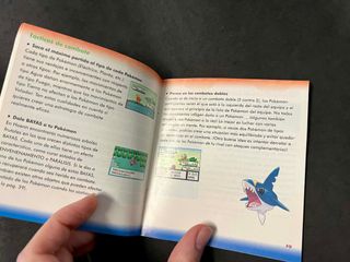 Manual de instrucciones de Pokémon Zafiro Rubí