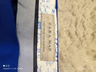 Pantalones de traje Zara azul Talla 36 - 40