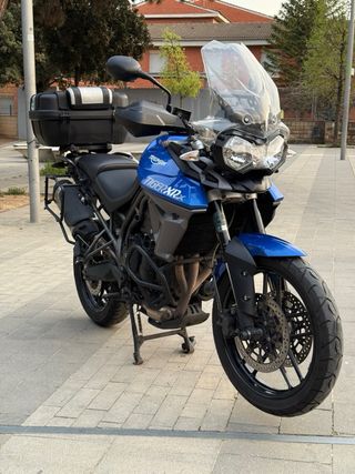 Triumph Tiger 800 XRx 2016 Azul