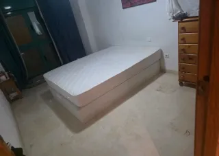 Canapé abatible blanco