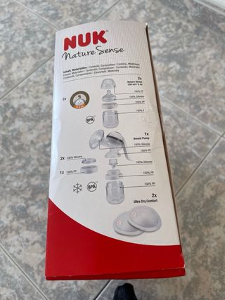 Sacaleches manual NUK Nature Sense