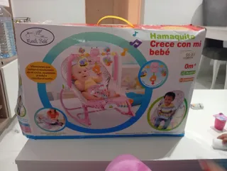 Hamaca Bebé Mundi Bebé Vibración y Música