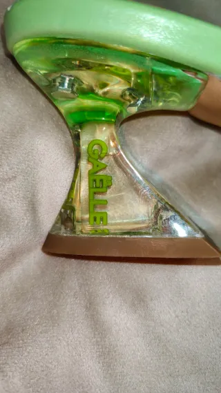 Sandálias Gaelle Verdes Trançadas