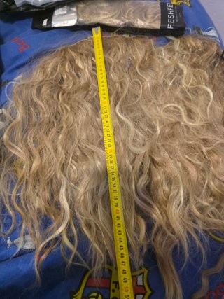 Extensiones de cabello ondulado castaño oscuro