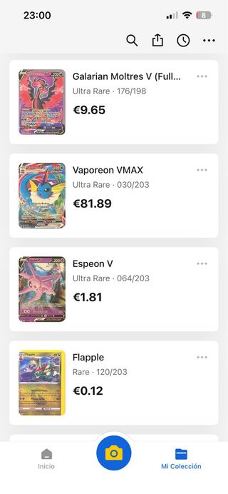 Cartas Pokémon: Umbreon VMAX, Sylveon V, Jolteon V