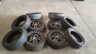 Llantas BMW Serie 3 E90 16' pintadas color morado