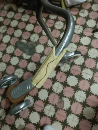 Triciclo antiguo latón años 70