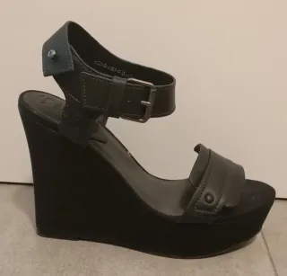 Sandalias cuña G-STAR azul marino