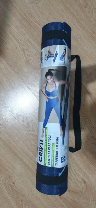 Esterilla de Yoga o pilates Azul