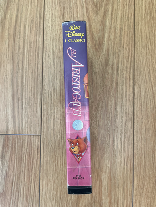 film pelicula VHS Gli Aristogatti Los Aristogatos