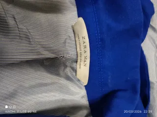 Chaqueta de traje azul Zara  Talla 52