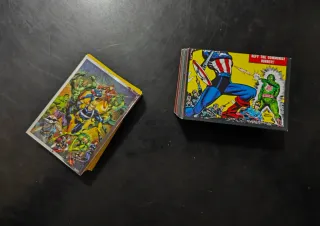 Lote Cromos Marvel Versus y Marvel 80 Aniversario