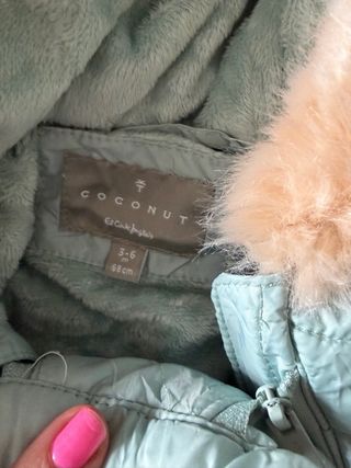 Buzo de bebé acolchado  coconut 3-6 meses