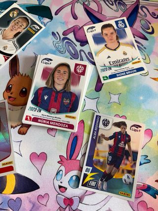 Cromos Liga F Femenina Fútbol