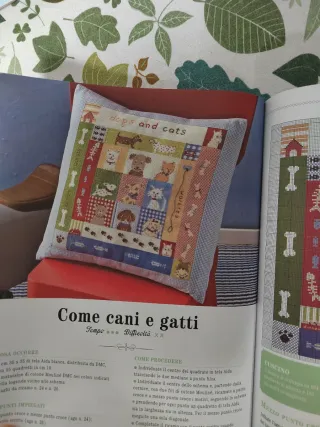 Libro punto cruz Punto croce style