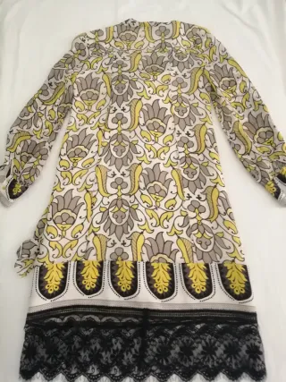 Vestido gasa estampado Hoss Intropia