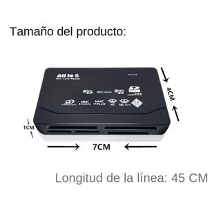 Lector Tarjetas 6 en 1