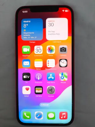 iPhone 12 Rojo 64 GB