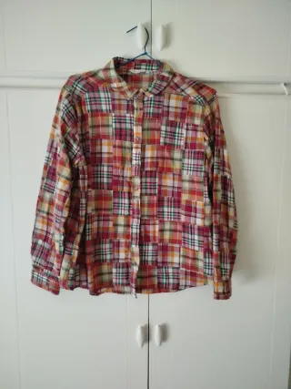 Camisa cuadros multicolor Springfield T-M