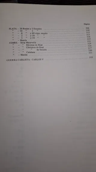 Libro Numismática Monedas Españolas 1665-1868