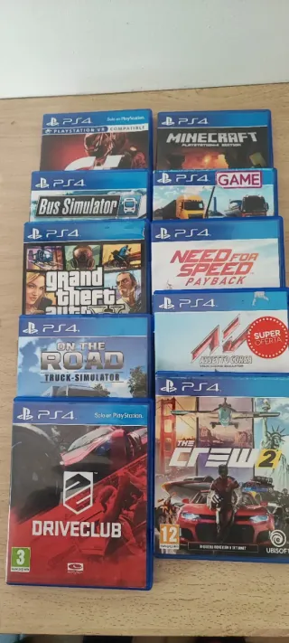 PS4 Giochi: Driveclub, GTA V, Minecraft e altro