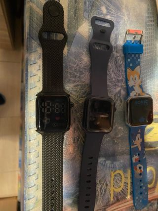 3 Relojes Digitales LED