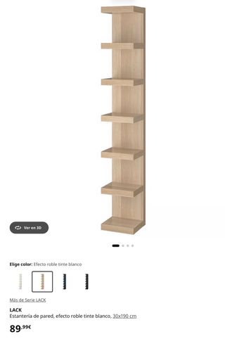 LACK, estantería de pared, 30x190 IKEA