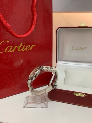 Cartier 21 Reloj Plata